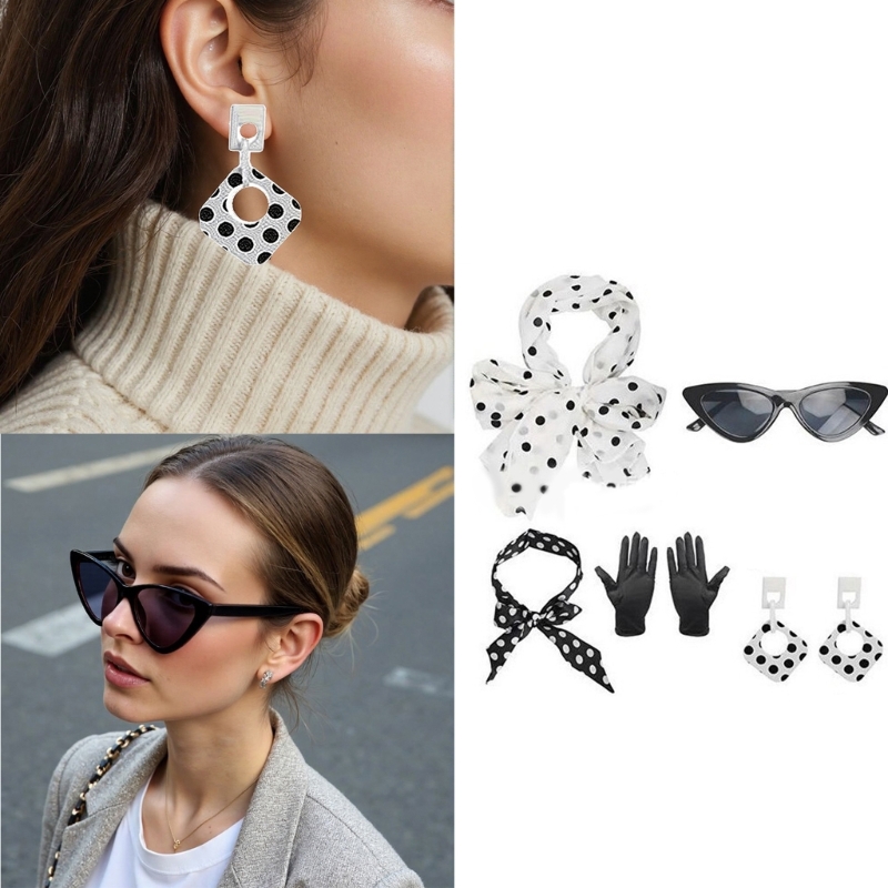 Women'S Accessories In The 1950S - 5 предметов: женский костюм в стиле