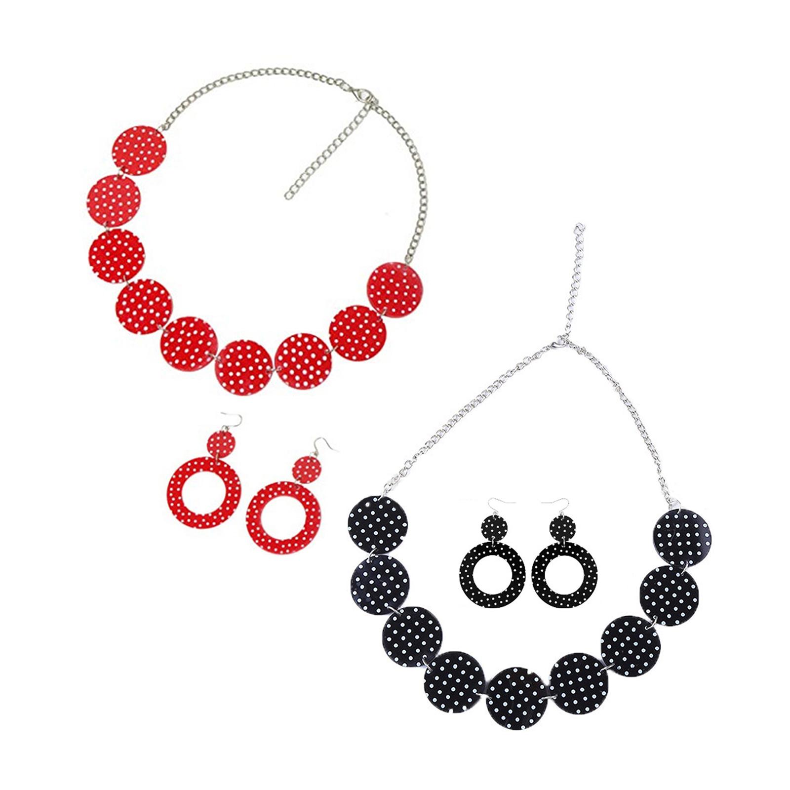 Набор сережек и ожерелья в сти – обзор и цена Women'S Accessories In The 1950S