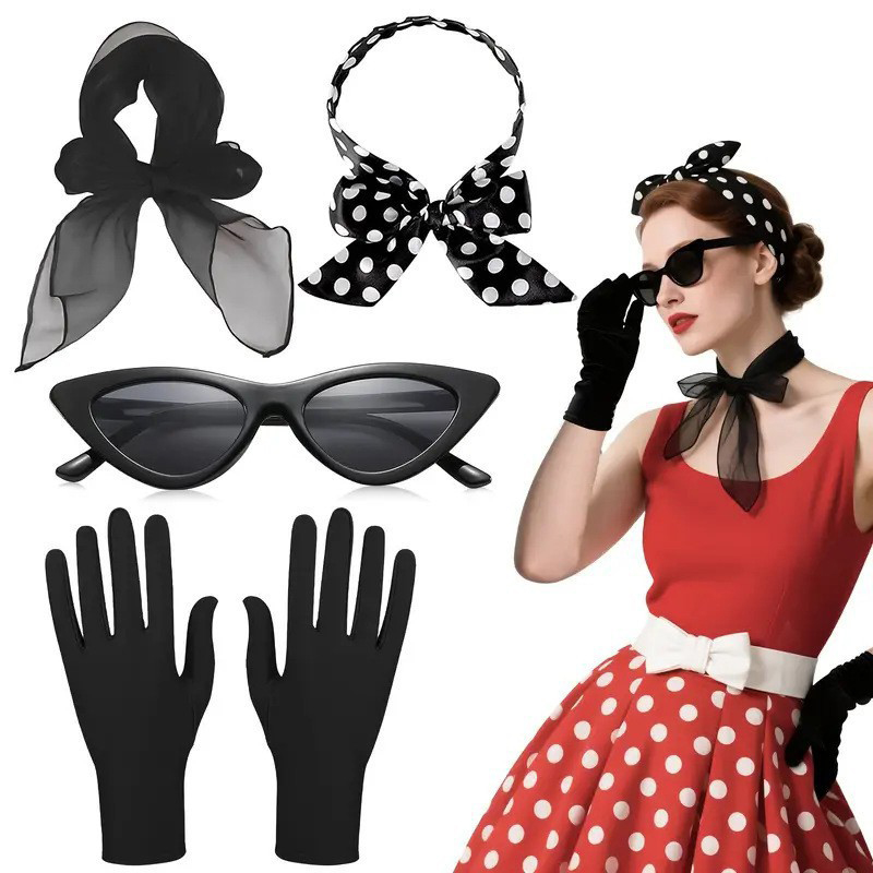 Аксессуары для костюмов в стил – обзор и цена Women'S Accessories In The 1950S